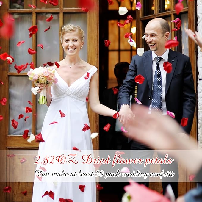 Biodegradable Confetti 10.58 Oz eucalyptus leaves Dried Flower Petals - Image 5