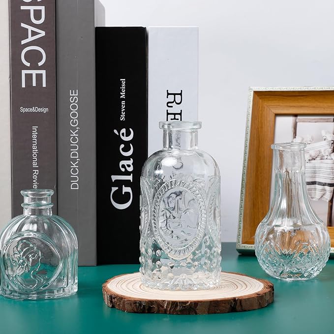 Glass Bud Vase Set of 16, Small Vases - Image 6