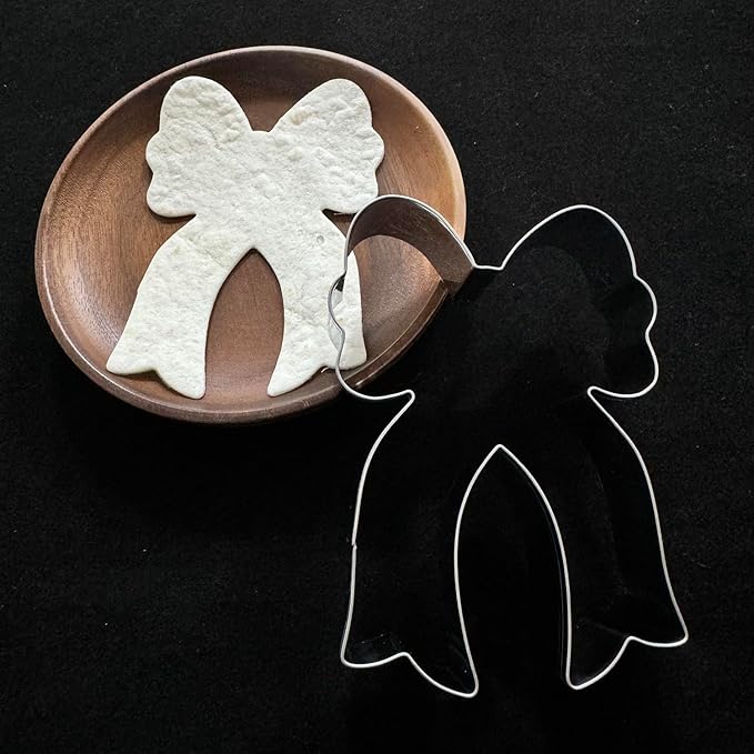 Bow Cookie Cutter with Long Ribbon- 4 Inch - Image 5