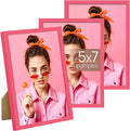 upsimples 5x7 Picture Frame Set of 3, Made of High Definition Glass by upsimples