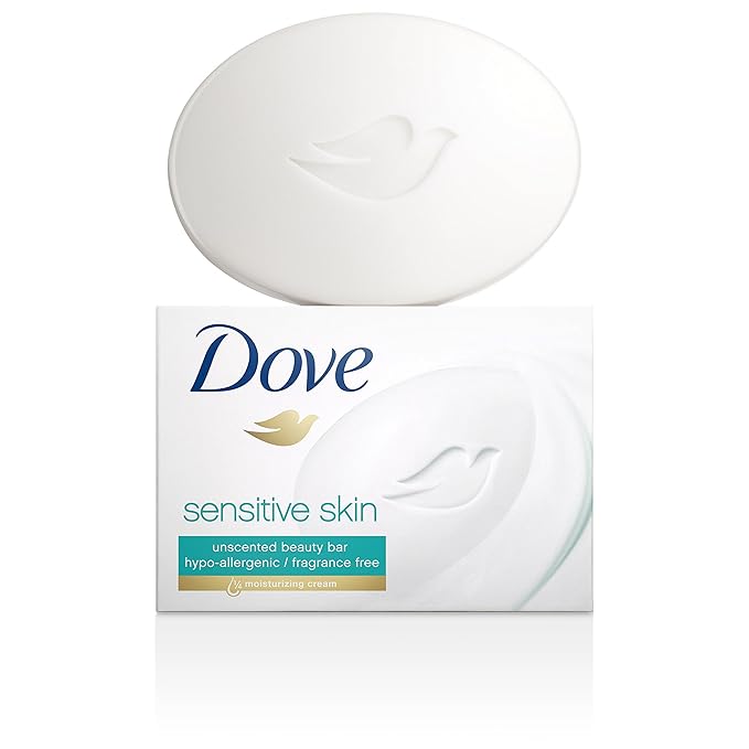 Dove Beauty Bar, Sensitive Skin 4 oz, 14 Bar - Image 3