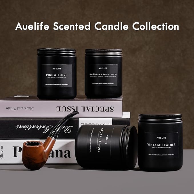 Whiskey Tobacco Candle | Masculine Candles - Image 5