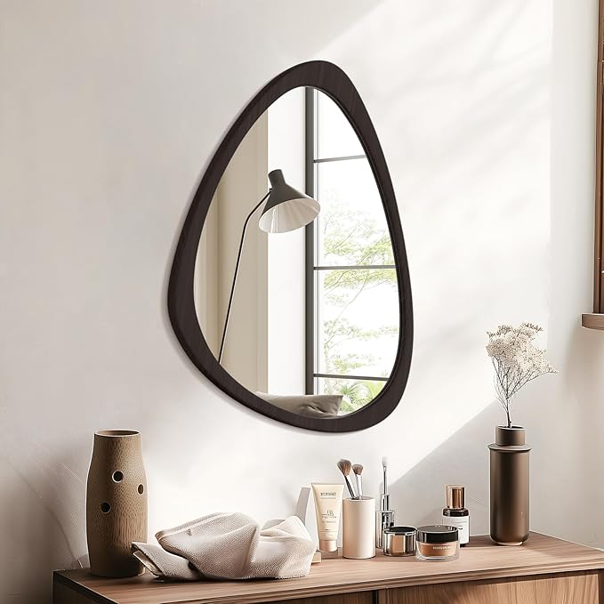WallBeyond Asymmetrical Mirror, Irregular Wall Mirror, Wall Mirrors Decorative - Image 3