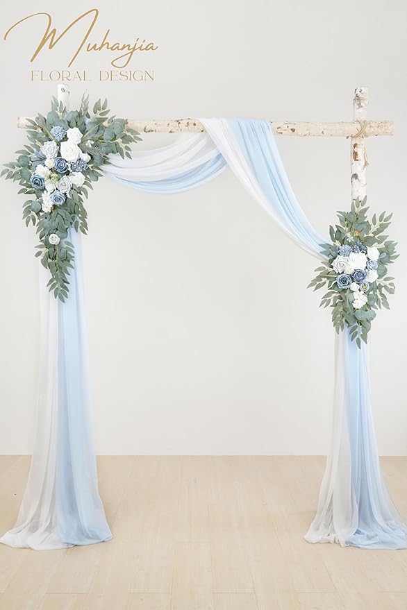 Artificial Arch Flowers Kit, Ceremony and Reception Background Rose Decoration - Image 2