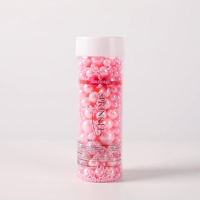 Kasvan Pink Pearl Sugar Sprinkles - Image 6