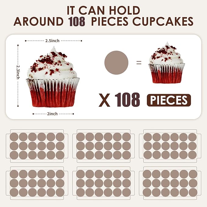 6 Pack Dessert Table Display Set - Image 3