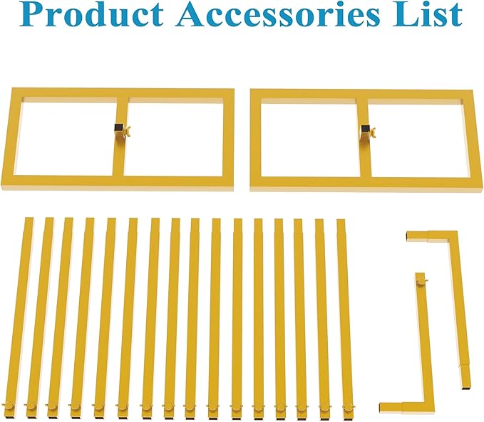 Fomcet 6.6FT x 10FT Backdrop Stand Heavy Duty - Image 5