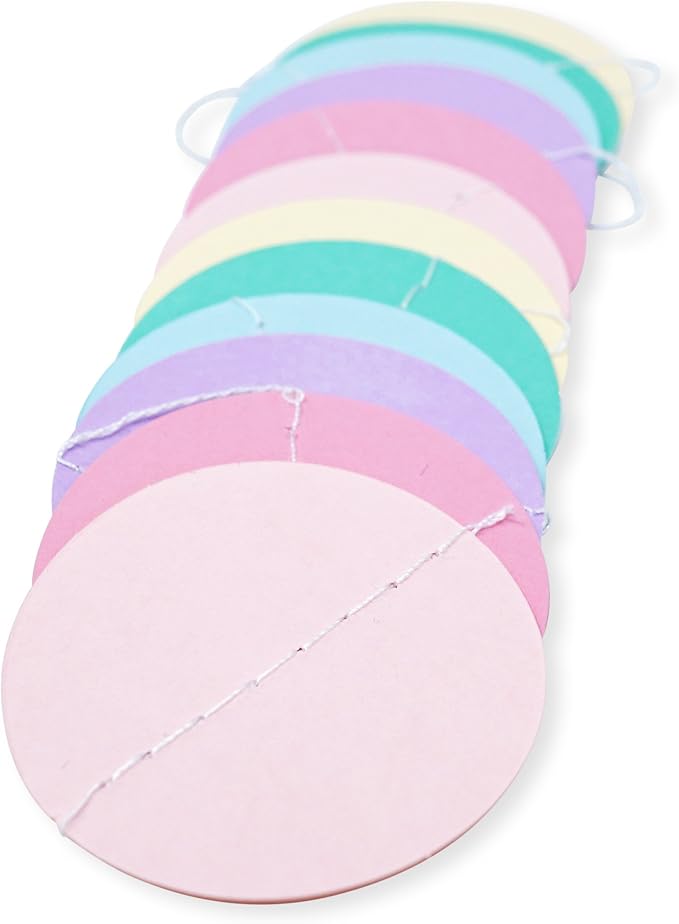 Circle Dots Paper Party Garland Streamer Backdrop - Image 6