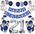 21st Birthday Decorations for Men by KAINSY