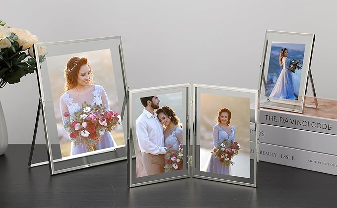 Silver 5x7''Double Floating Frame - Image 7