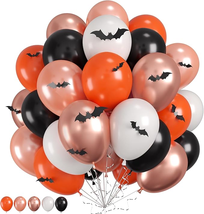 Halloween Balloons by Saxuxu