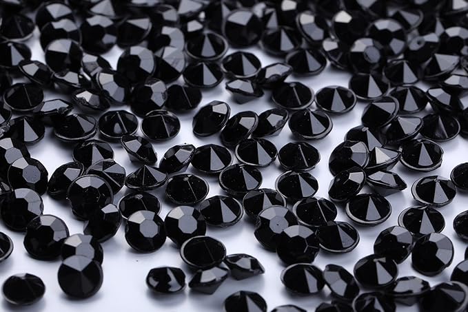 2000 pcs/Pack Wedding Table Scatter Confetti Crystals Acrylic Diamonds 8 mm by Angzhia