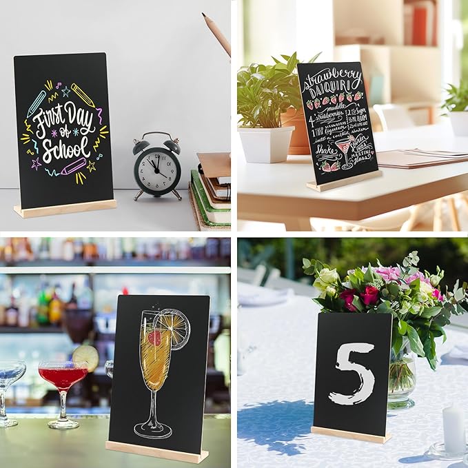 Double-Sided Small Chalkboard Signs - Image 7