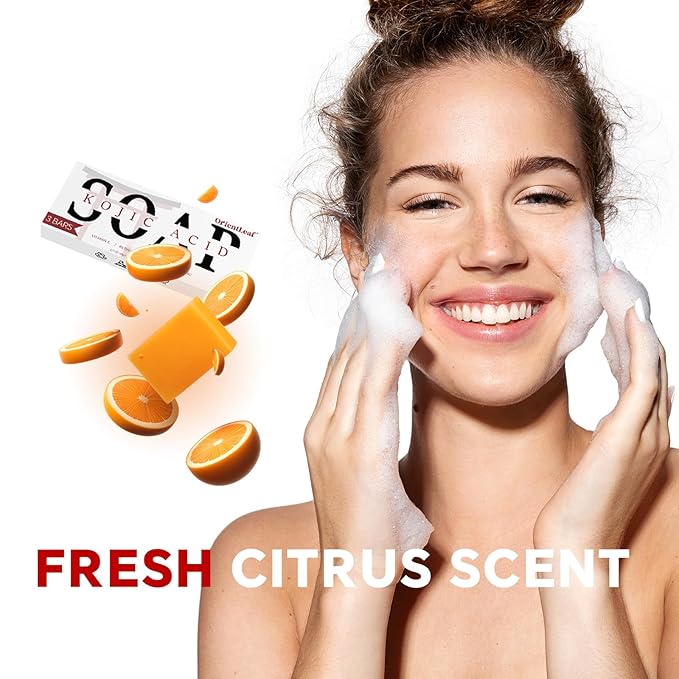 Kojic Acid Soap, Turmeric Soap Bar - Image 7