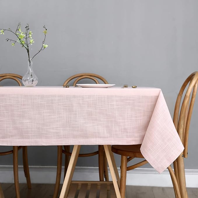 maxmill Lux Faux Linen Table Cloth - Image 2