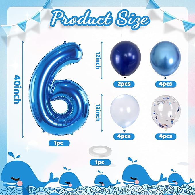 6th Birthday Balloon - Image 2