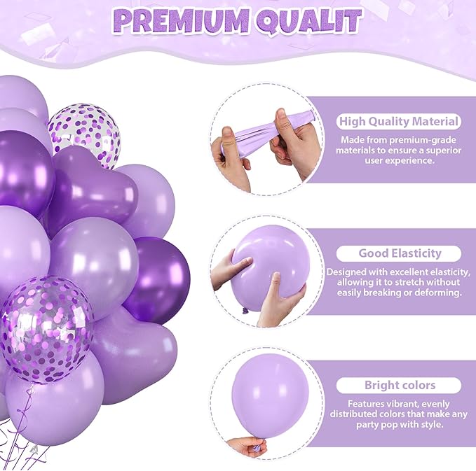 Purple Balloons - Image 3