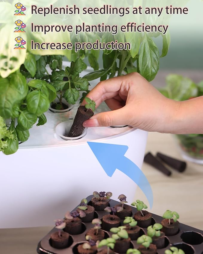 Hydroponic Growing System Kit 16 Pods, Smart Herb Garden - Image 3