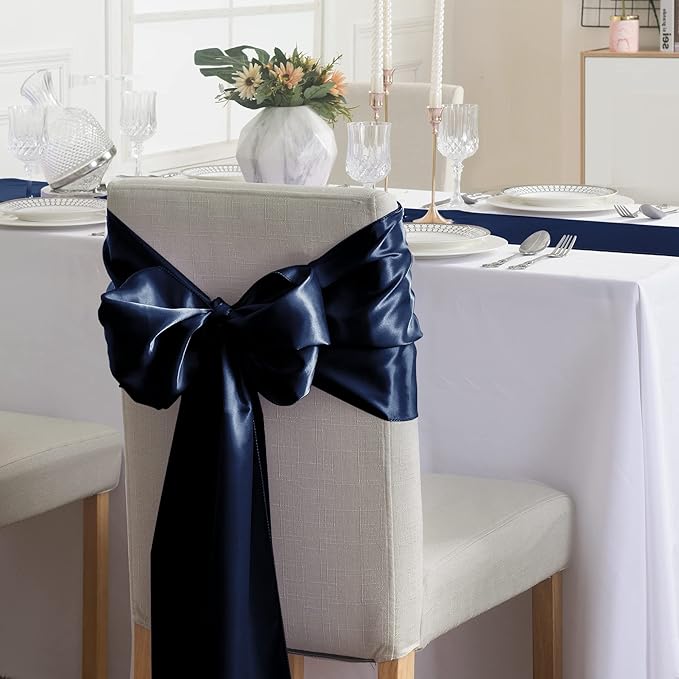 12Pack Table Runner 12 x 108 Inches Satin Silk Table Runner - Image 6