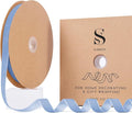 Light Blue Christmas Velvet Ribbon by Unknown