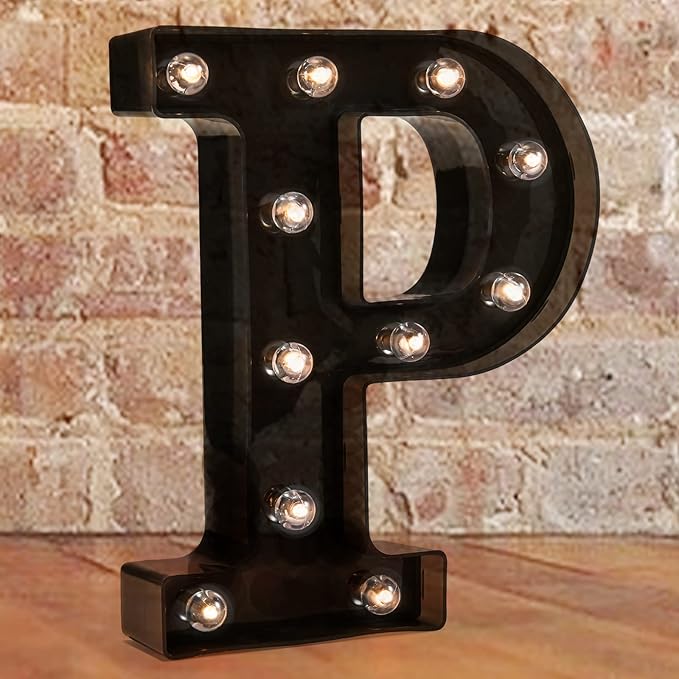 LED Illuminated Letter Marquee Signs by Pooqla