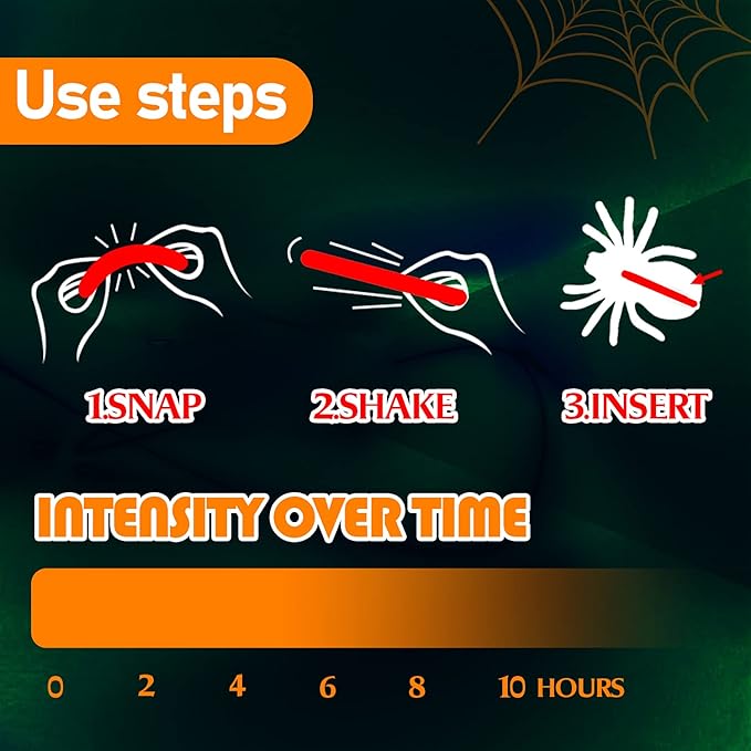 Glow Critters for Halloween Party Favor, Glow in The Dark Toys Set for Kids - Image 4