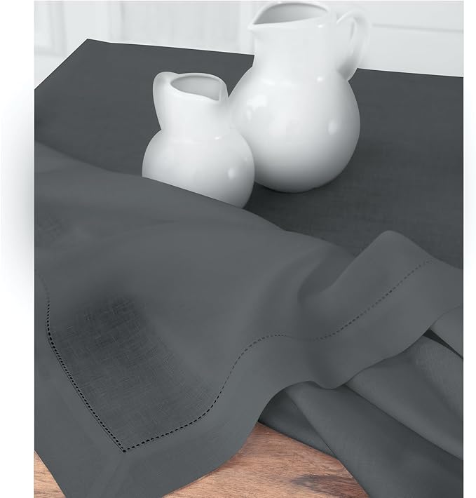 Solino Home Linen Hemstitch Table Runner 36 Inches - Image 9