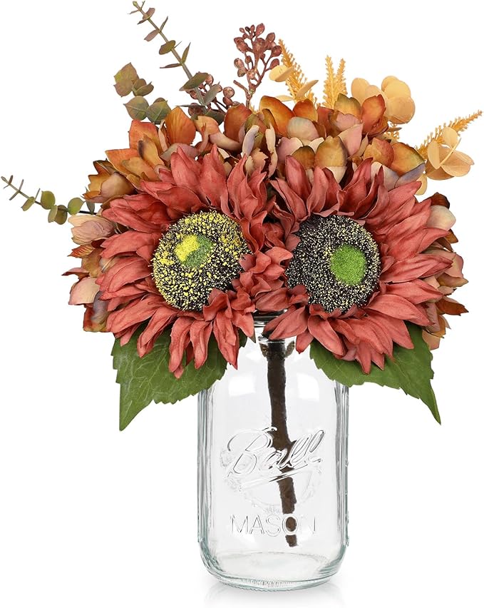 Silk Sunflowers Artificial Flowers - Image 8