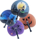 20 Pack Halloween Party Decoration Handheld Folding Paper Fan Bulk Set by Bestage
