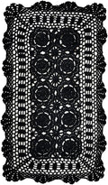 Phantomon Lace Table Runner Rectangular Table Cover Cloth Handmade Crochet by Phantomon