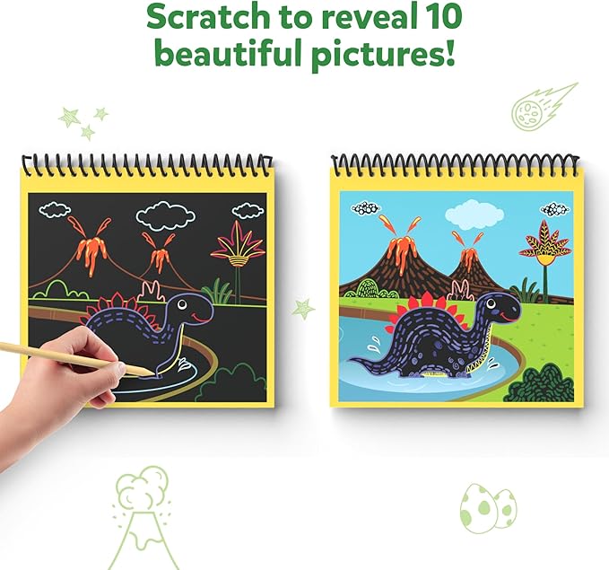 Skillmatics Scratch Art Book for Kids - Image 4