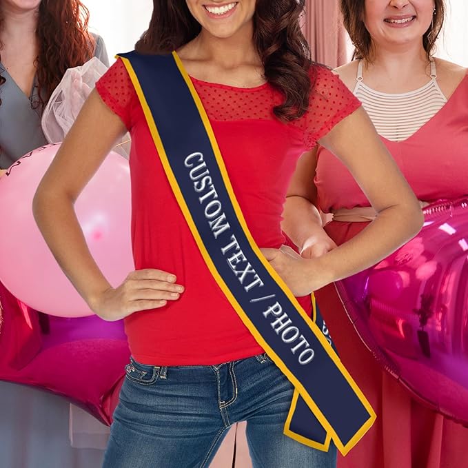 Custom Sash, Personalized Birthday Sash - Image 8