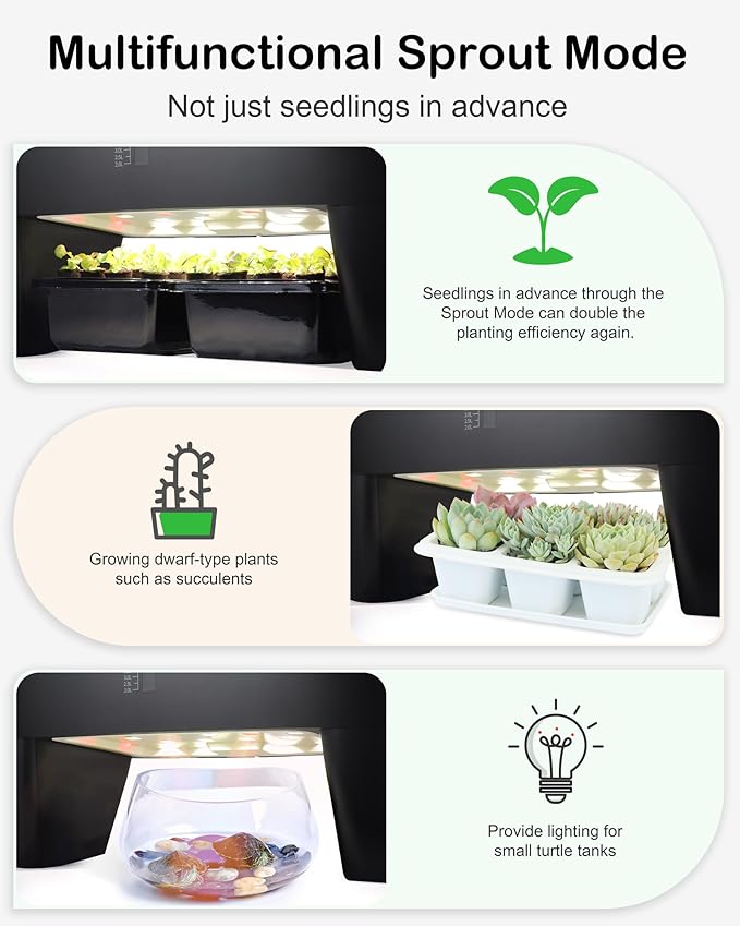 Hydroponic Growing System Kit 16 Pods, Smart Herb Garden - Image 2