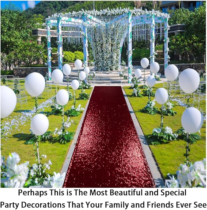 ShinyBeauty Sequin Aisle Runner - Image 2