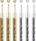 Paint Pen Gold Silver Metallic Permanent Acrylic Markers Set by YOOHO