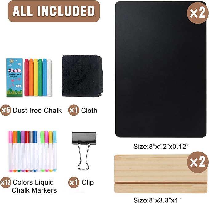 SELEAD Small Chalkboard Words Sign - Image 8