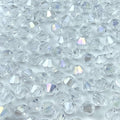100pcs 8mm Bicone Crystal Glass Beads Loose Spacer Beads Faceted Craft Beads by LIMAOLLY