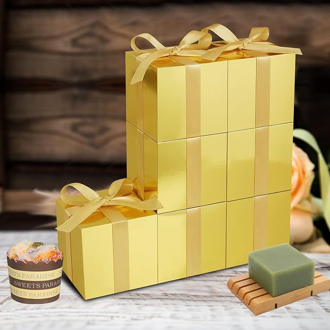 100 Pack Small Gift Boxes, Cupcake Boxes, Candy Boxes - Image 2