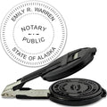 MaxMark Insert Only for Notary Seal Round Embosser for Alaska State by Maxmark
