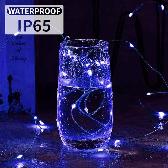 Aogist 12 Pack Fairy Lights 3 Modes 7ft 20 LED Waterproof, Battery Operated - Image 3