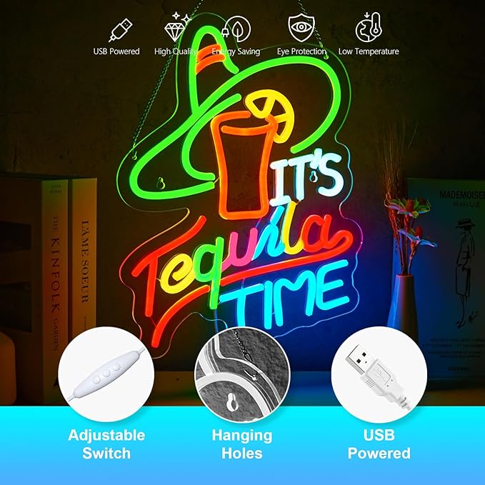 It's Tequila Time Neon Sign Tequila Time Neon Sign - Image 3