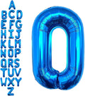 40 Inch Blue Letter O Balloons, DIY Phrase Foil Alphabet Letter O Balloons DIY by LHOAVWE