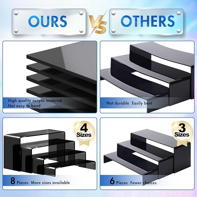 Aheroi Acrylic Risers, Display Holders - Image 5