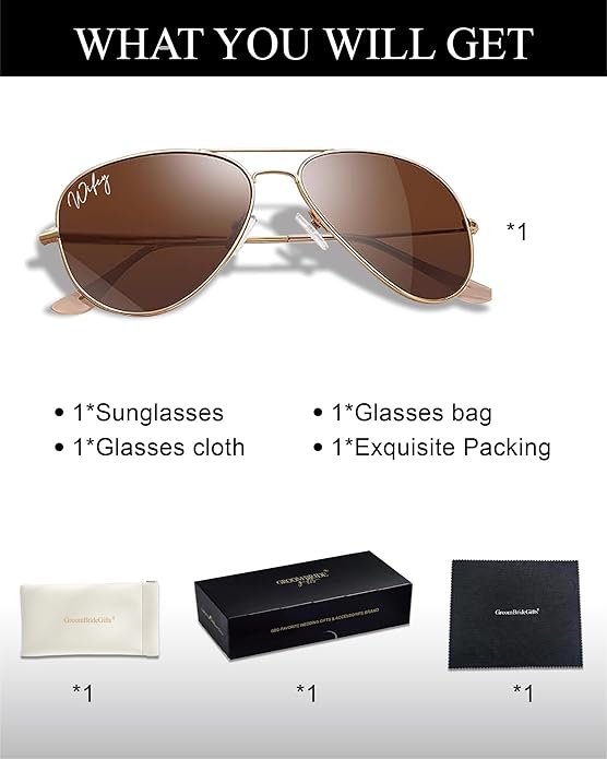 Bride and Groom Polarized Sunglasses - Image 5