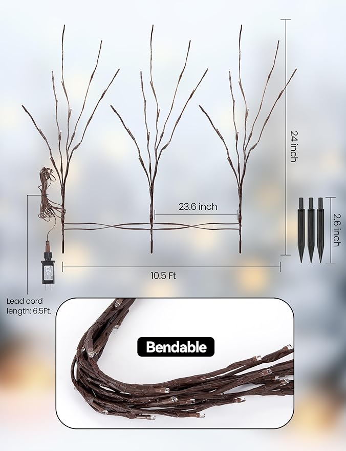 Lighted Branches for Vases Plug in - Image 3