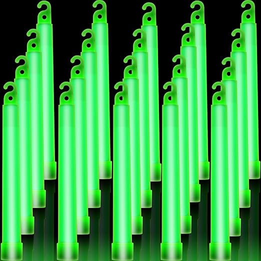 Sotiff 48 Pcs Bright 6 Inch Large Glow Sticks Bulk Emergency Glow in The Dark by Sotiff