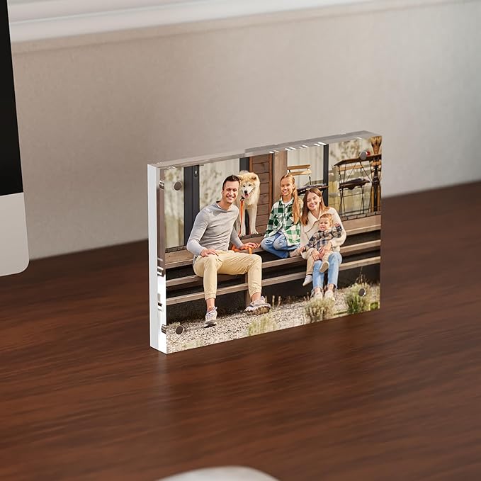 3.5x5 Acrylic Picture Frame 1 Pack, Desktop Display Decor Gift - Image 5
