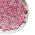 Edible Pink White Pearl Sugar Sprinkles Candy Baking Edible Cake Decorations by Weraru