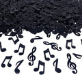 Confetti Musical Notes Confetti Black Musical Clef Cutout by JNSAXMI