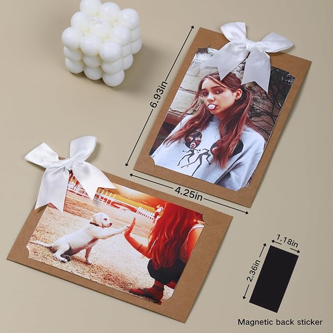 50 Pack 4x6 Magnetic Picture Frames - Image 3
